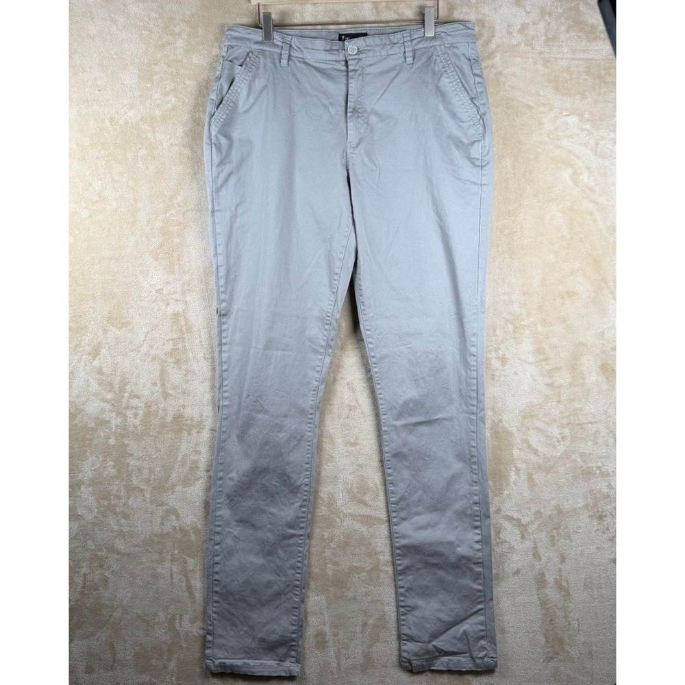 American Tall Mens 36x38 Chino Pants Khaki Stretch Slim Straight Business Casual